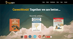 Desktop Screenshot of careermonk.com
